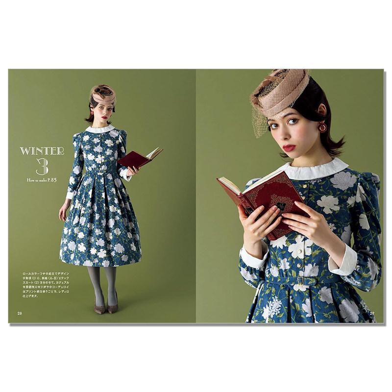 Retro Kız Çocuk Elbisesi Dikiş - Japanese Lifestyle Books incelemesi ve fiyatı