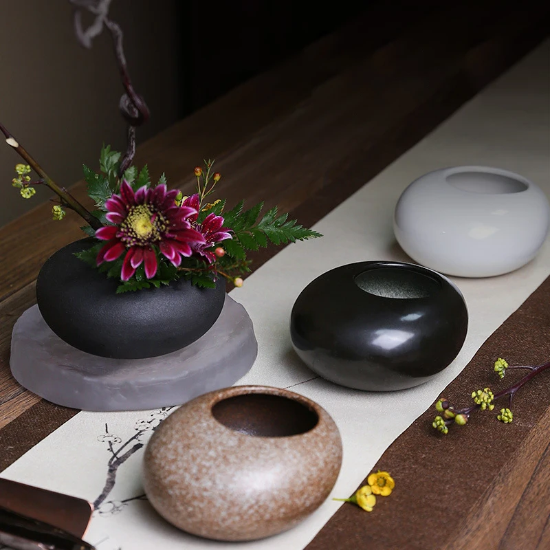 Japon Kurbağa Seramik Vazo Ike - Ikebana Vase Kenzan incelemesi ve fiyatı